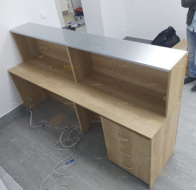 Стойка ресепшен (Хай-тек  Экостиль Лофт)