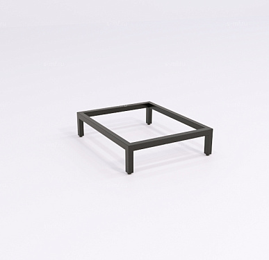 Подставка под шкаф Вэлд чёрная, 400 (Н100), (эконом)