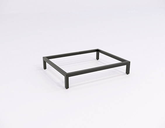 Подставка под шкаф Вэлд чёрная, 600 (Н100), (эконом)