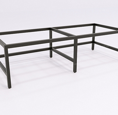 Подставка под шкаф Вэлд чёрная, 1200 на 4 шкафа (Н300), (стандарт)