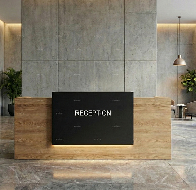 Стойка ресепшен (Хай-тек  Скандинавский Лофт)