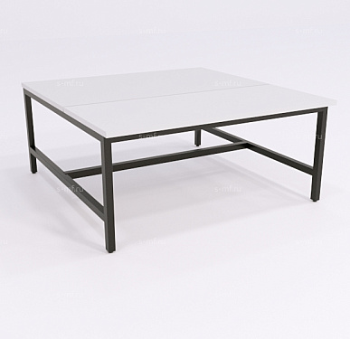 Подставка под шкаф со скамьёй Вэлд чёрная, 800 (стандарт)