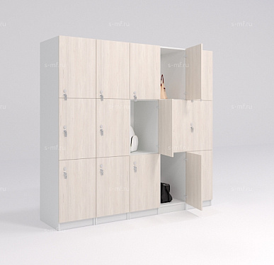 Шкафчик Спело светлое дерево (стандарт) 300x520x1900 фасад ЛДСП