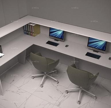 Стойка ресепшен (Хай-тек  Лофт Скандинавский)