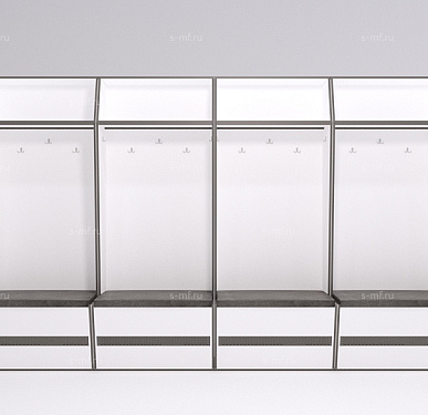 Шкафчик Буре белый 800x520x2000