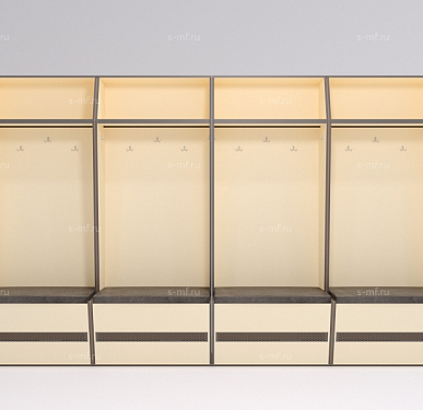 Шкафчик Буре бежевый 800x520x2000