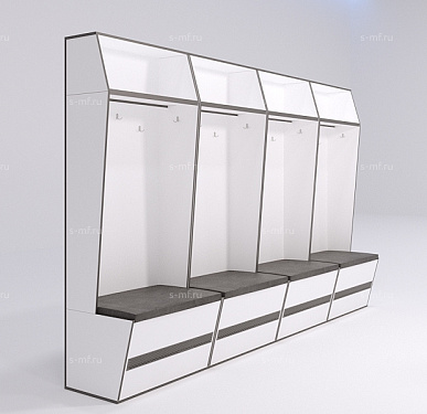 Шкафчик Буре белый 800x520x2000