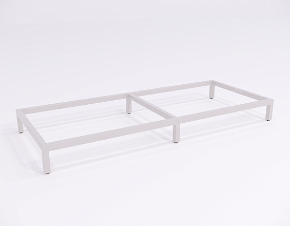 Подставка под шкаф Вэлд серая, 1200 на 3 шкафа (Н100), (эконом)