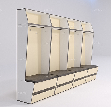 Шкафчик Буре бежевый 800x520x2000