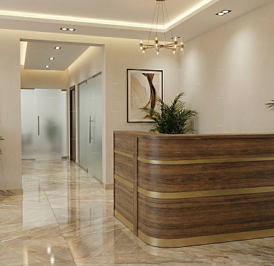 Стойка ресепшен (Хай-тек  Скандинавский )