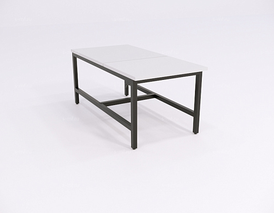 Подставка под шкаф со скамьёй Вэлд чёрная, 400 (эконом)