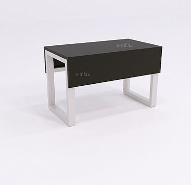 Скамейка гардеробная Вэлд 1 серая, 600