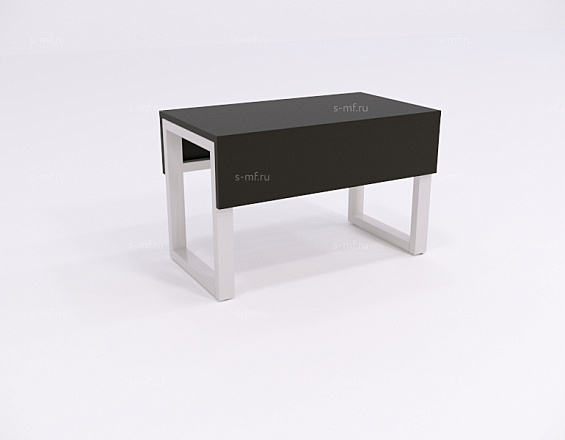 Скамейка гардеробная Вэлд 1 серая, 600