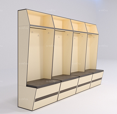 Шкафчик Буре бежевый 800x520x2000