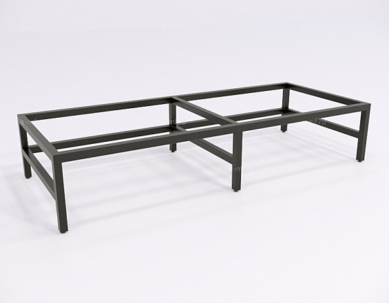 Подставка под шкаф Вэлд чёрная, 1200 на 3 шкафа (Н200), (стандарт)