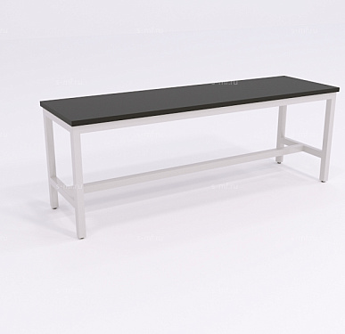 Скамейка гардеробная Вэлд серая, 1000 (стандарт)