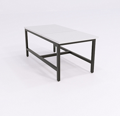 Подставка под шкаф со скамьёй Вэлд чёрная, 400 (стандарт)