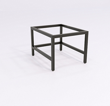 Подставка под шкаф Вэлд чёрная, 400 (Н300), (эконом)