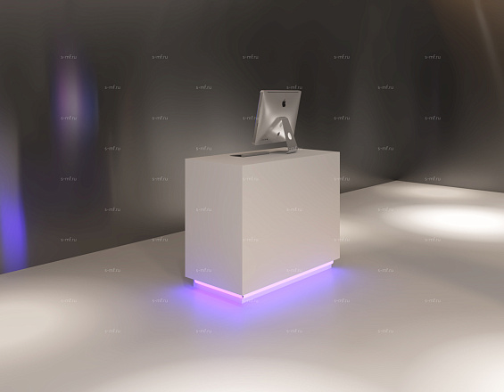 Стойка ресепшен (Скандинавский  Хай-тек Минимализм)